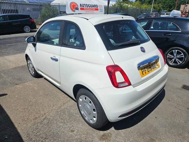 Fiat 500 Pop Hatchback White #5