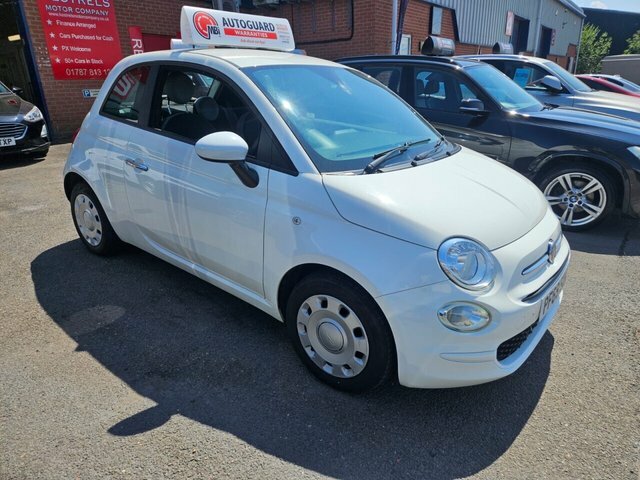 Fiat 500 Pop Hatchback White #2