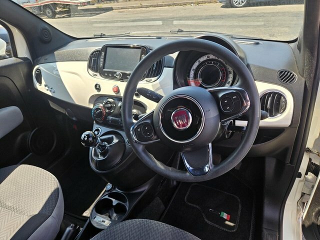 Fiat 500 Pop Hatchback White #3