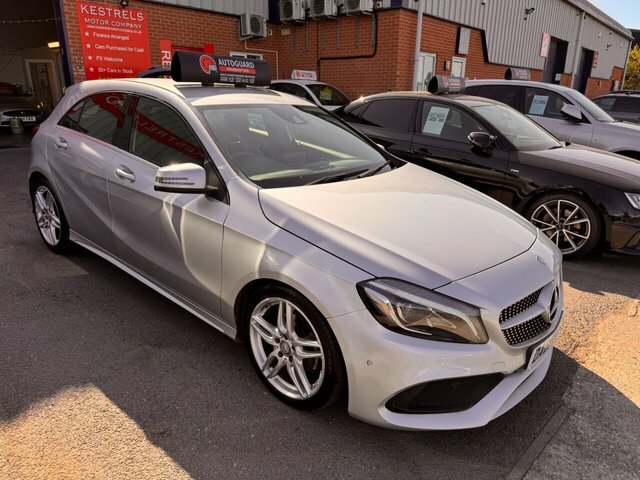 Mercedes-Benz A Class A200d Amg Line Premium Silver #4