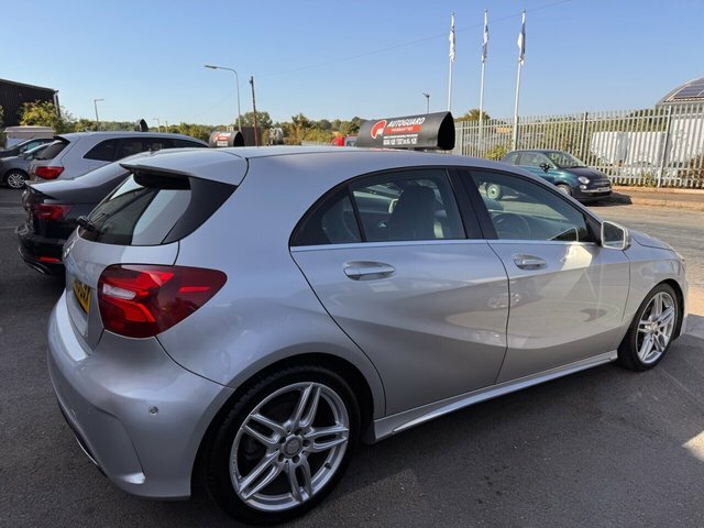 Mercedes-Benz A Class A200d Amg Line Premium Silver #5