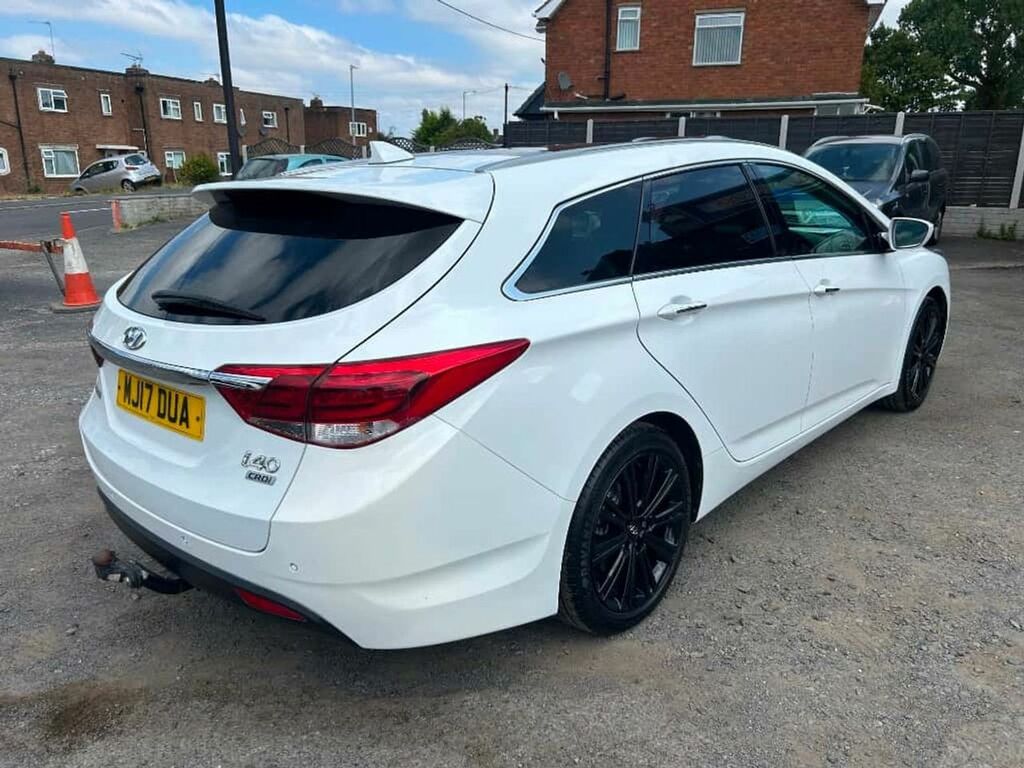 Hyundai I40 Crdi Premium Blue Drive MJ17DUA White #6
