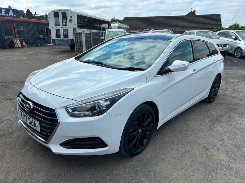 Hyundai I40 Crdi Premium Blue Drive MJ17DUA White #3