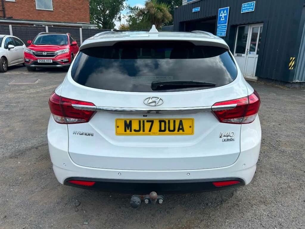 Hyundai I40 Crdi Premium Blue Drive MJ17DUA White #5