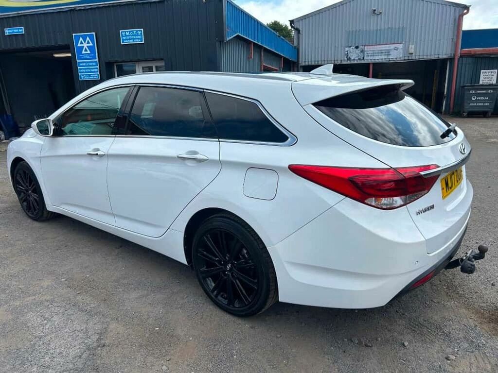 Hyundai I40 Crdi Premium Blue Drive MJ17DUA White #4