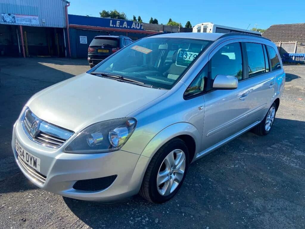 Vauxhall Zafira Sold Silver #3