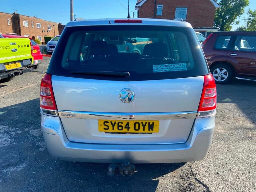 Vauxhall Zafira Sold Silver #5