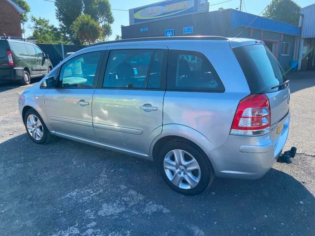 Vauxhall Zafira Sold Silver #4