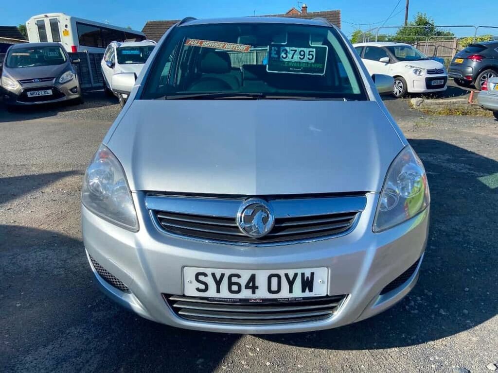 Vauxhall Zafira Sold Silver #2