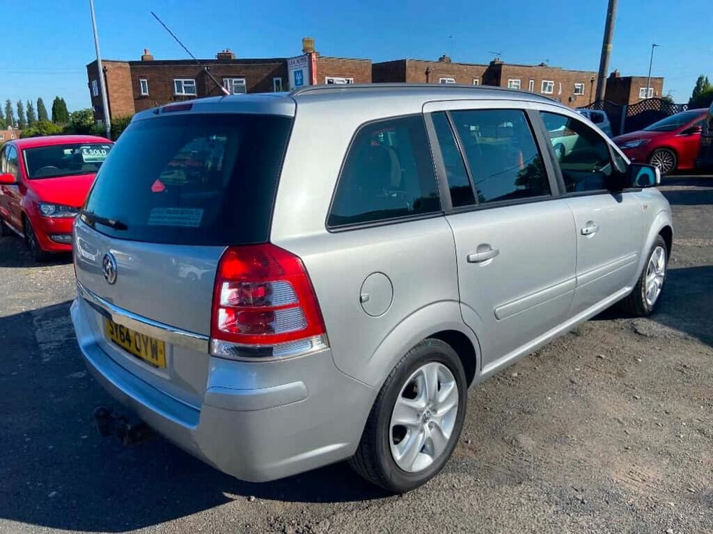 Vauxhall Zafira Sold Silver #6