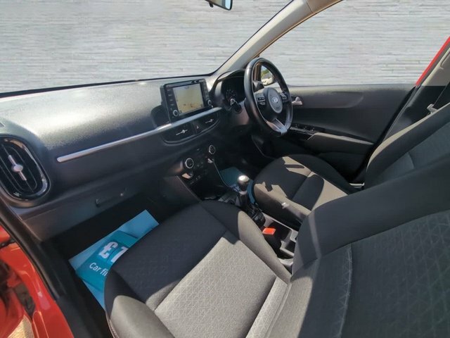 Kia Picanto 3 Hatchback NU69LLZ Red #3