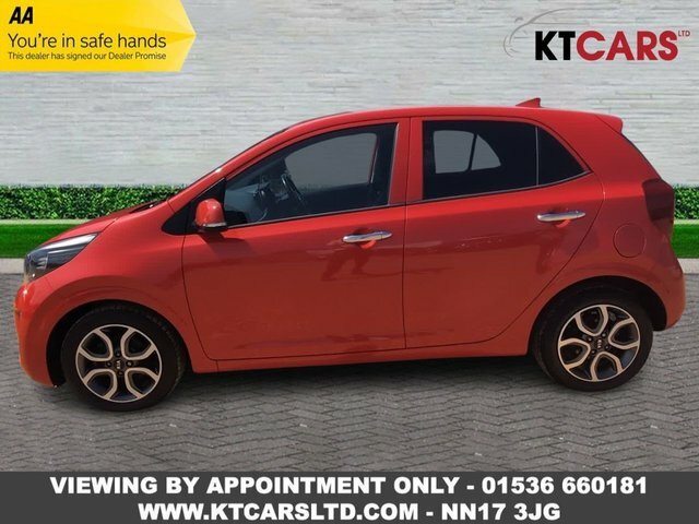 Kia Picanto 3 Hatchback NU69LLZ Red #2