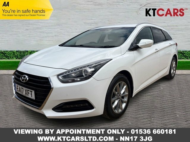 Hyundai I40 Crdi Blue Drive Se White