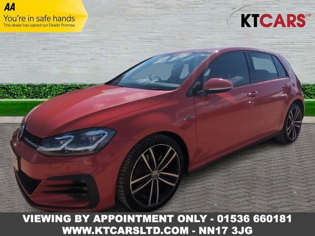 Volkswagen Golf Tdi Gtd Hatchback SR19ZRV Red