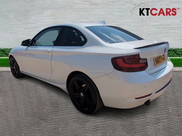 BMW 2 Series Gran Coupe 218D Sport Coupe White #4