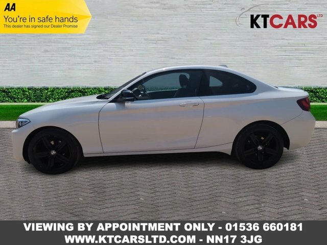 BMW 2 Series Gran Coupe 218D Sport Coupe White #2