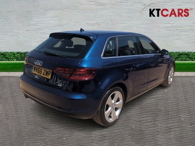 Audi A3 Tdi Sport Sportback WV65ZWP Blue #4