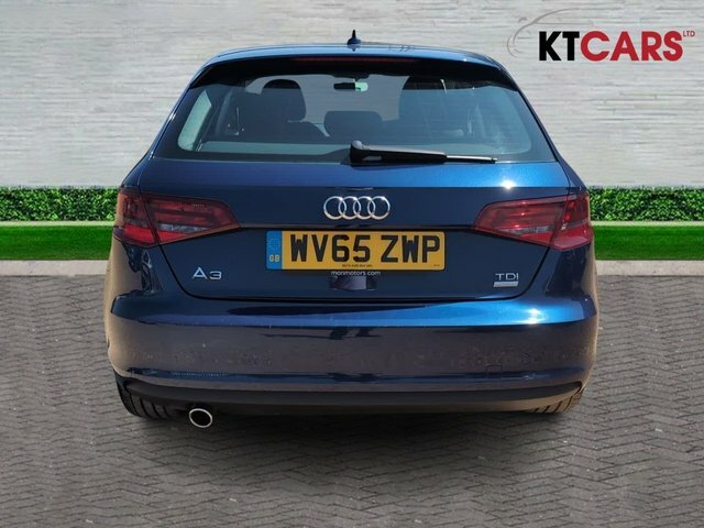 Audi A3 Tdi Sport Sportback WV65ZWP Blue #6