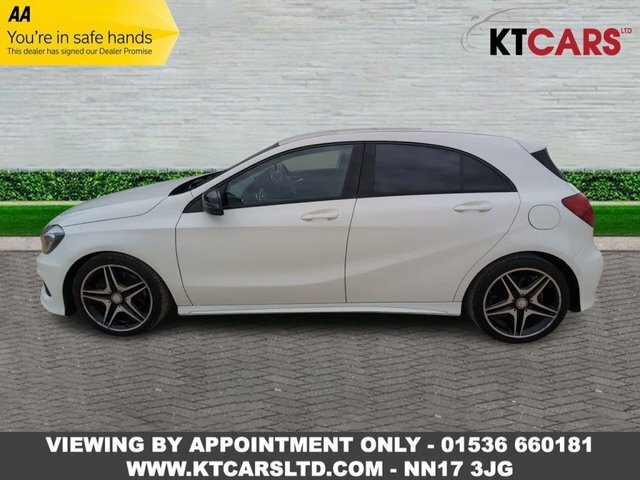 Mercedes-Benz A Class A220 Cdi Amg Night FX15LVC White #2