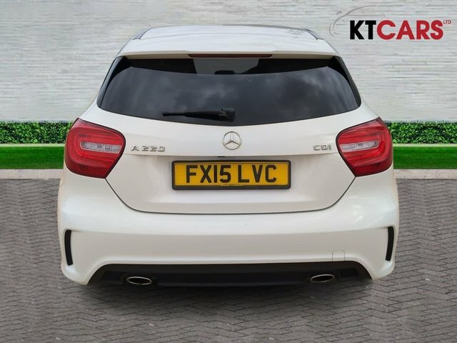 Mercedes-Benz A Class A220 Cdi Amg Night FX15LVC White #6