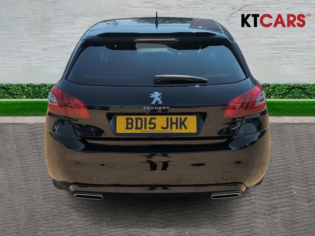 Peugeot 308 Hdi Gt Line Hatchback Black #6