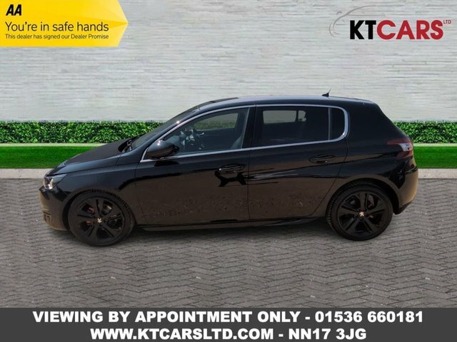 Peugeot 308 Hdi Gt Line Hatchback Black #2