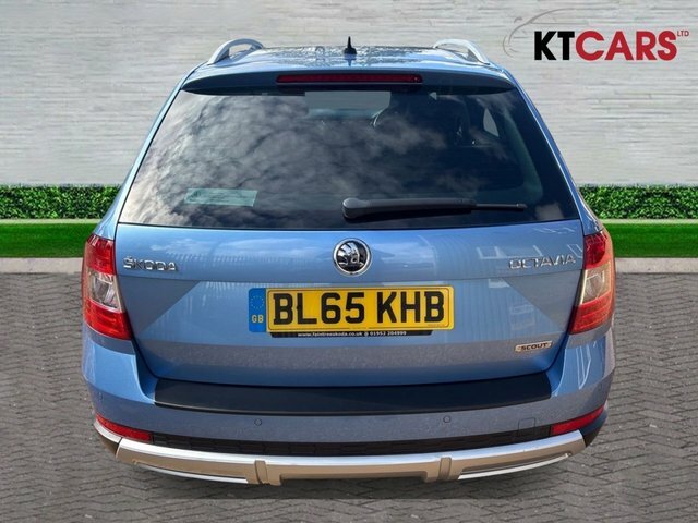 Skoda Octavia Tdi Scout Estate Blue #6