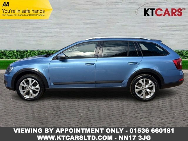 Skoda Octavia Tdi Scout Estate Blue #2