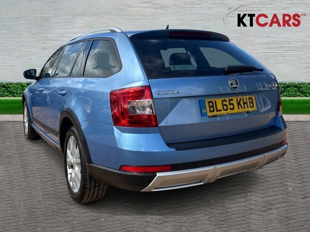 Skoda Octavia Tdi Scout Estate Blue #4