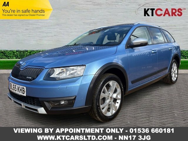 Skoda Octavia Tdi Scout Estate Blue