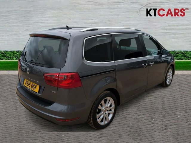 Seat Alhambra Tdi Se Lux Mpv Grey #5
