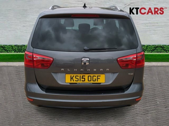 Seat Alhambra Tdi Se Lux Mpv Grey #6