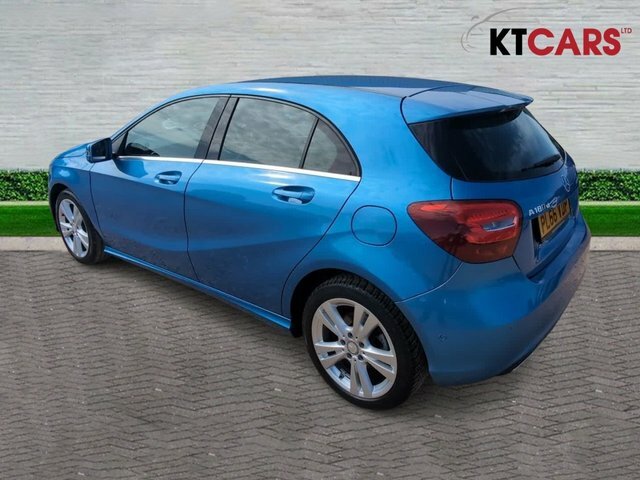 Mercedes-Benz A Class A180d Sport Executive Hatchback PL66VDP Blue #4