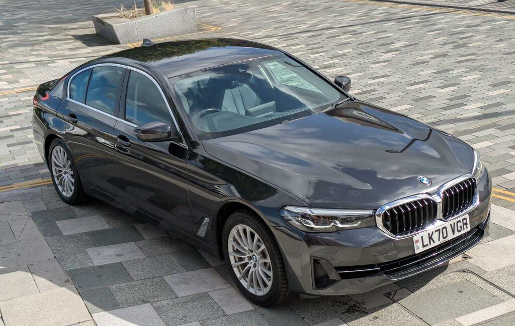 BMW 5 Series Saloon 2.0 530E Se Saloon 202070 LK70VGR Grey #2