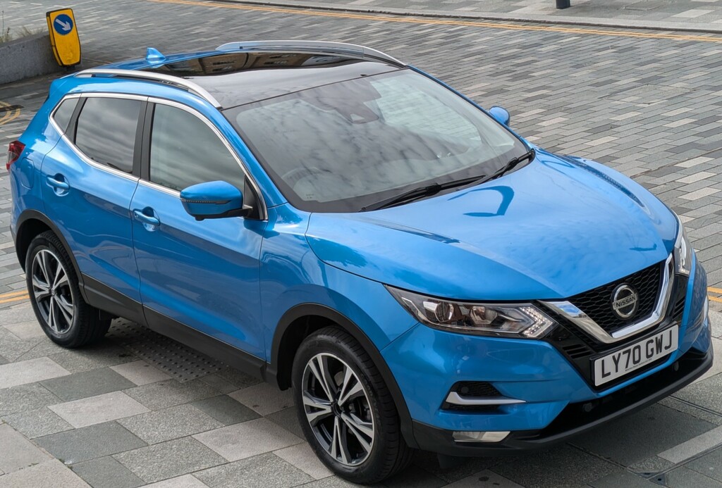 Nissan Qashqai Suv 1.3 Dig-t N-connecta 202070 LY70GWJ Blue #2