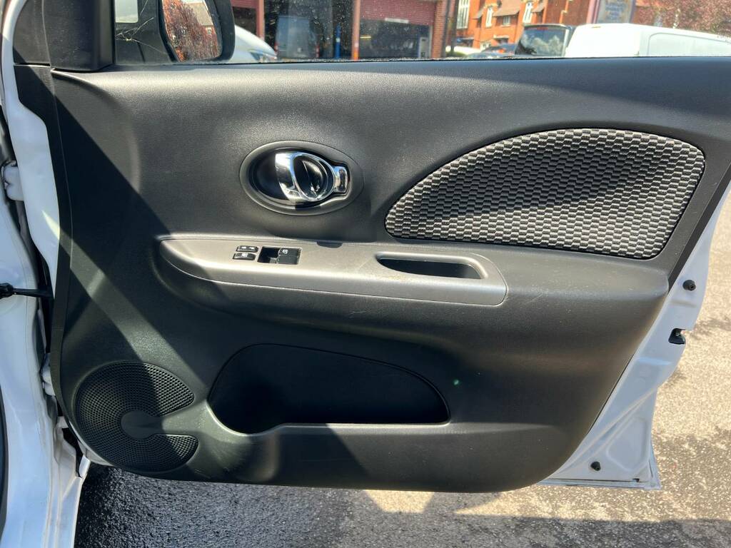 Nissan Micra 1.2 Visia Euro 5 White #14