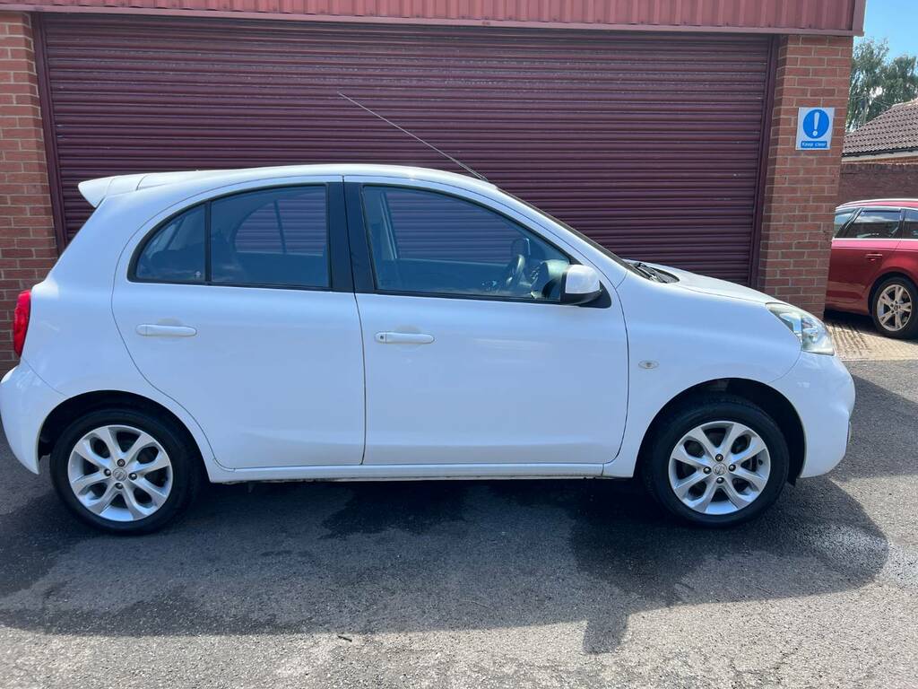 Nissan Micra 1.2 Acenta White #3