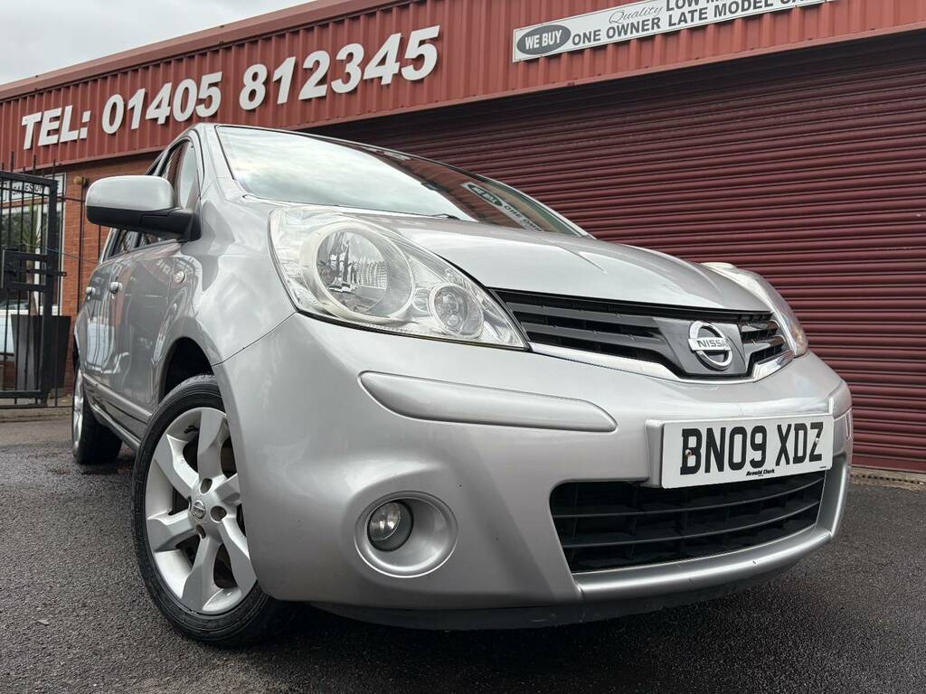 Nissan Note 2009 Nissan Notenbsp1.6 16V Visia Euro 4 Silver #1
