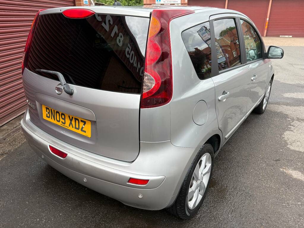 Nissan Note 2009 Nissan Notenbsp1.6 16V Visia Euro 4 Silver #8