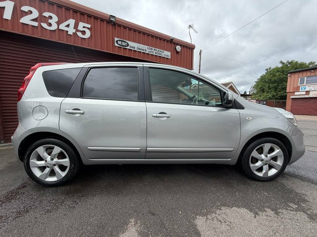 Nissan Note 2009 Nissan Notenbsp1.6 16V Visia Euro 4 Silver #9