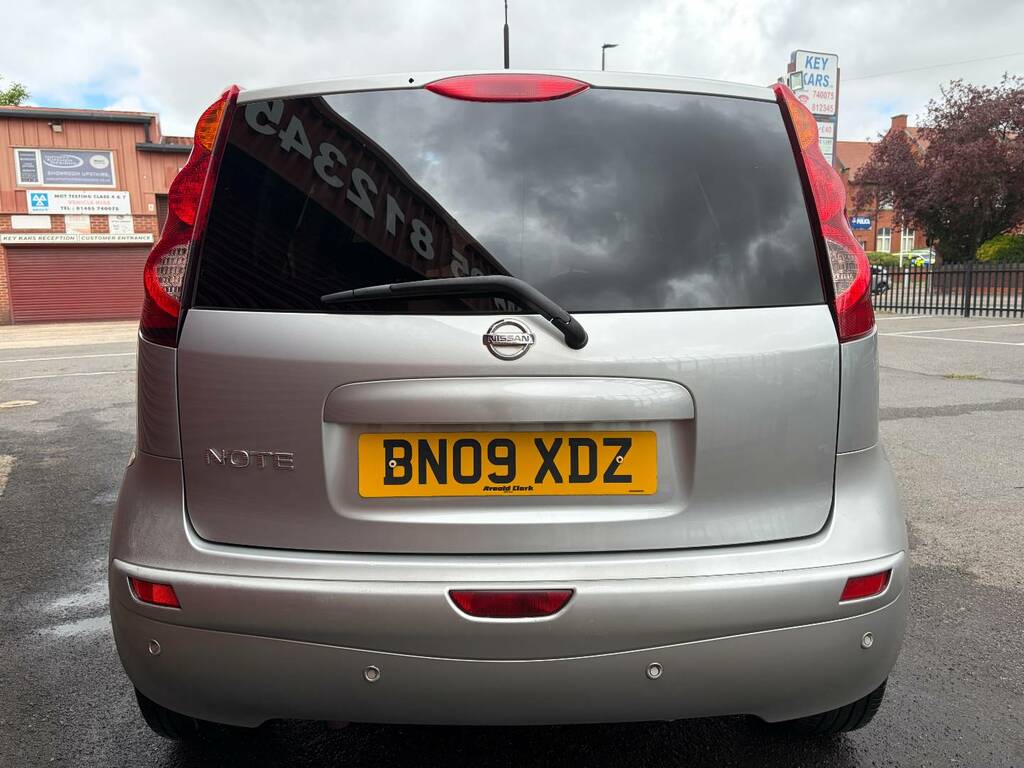 Nissan Note 2009 Nissan Notenbsp1.6 16V Visia Euro 4 Silver #6
