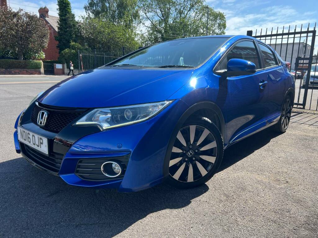 Honda Civic 1.8 I-vtec Se Plus Nav Blue #3