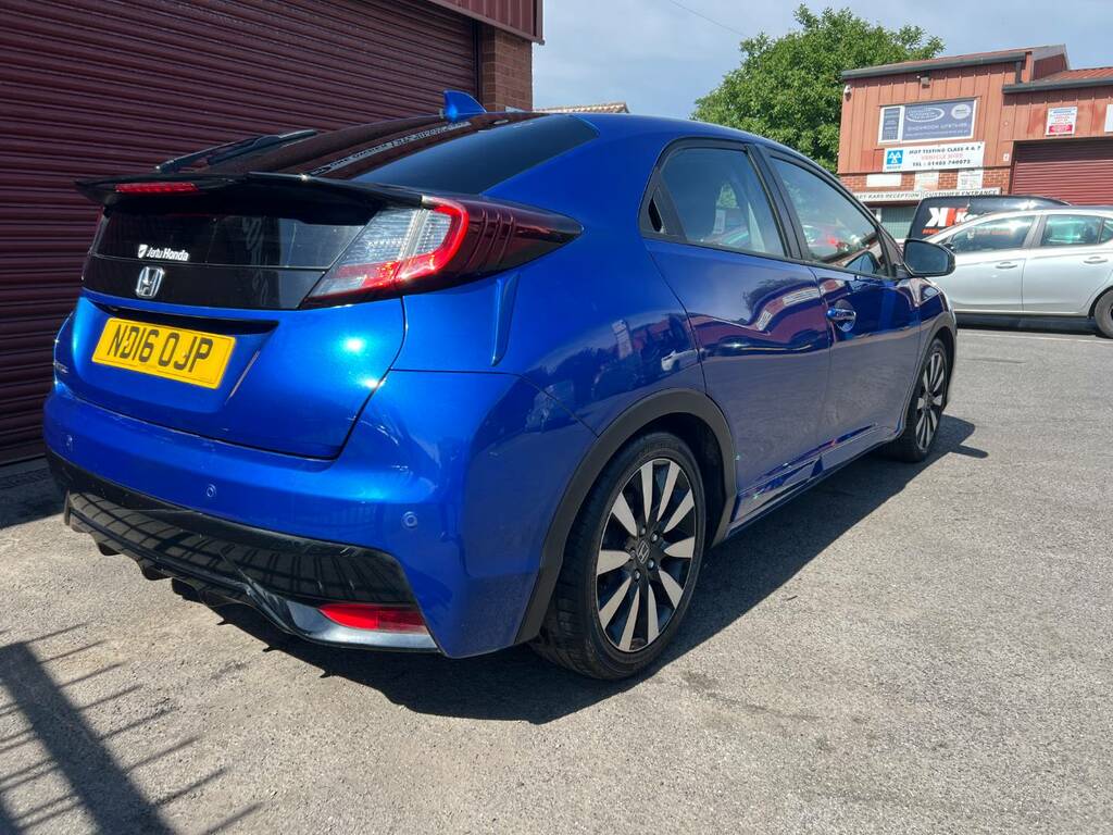 Honda Civic 1.8 I-vtec Se Plus Nav Blue #5