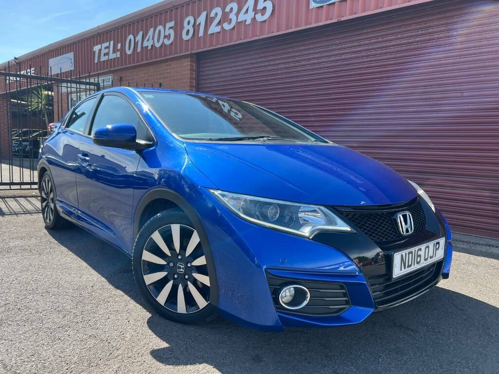 Honda Civic 1.8 I-vtec Se Plus Nav Blue