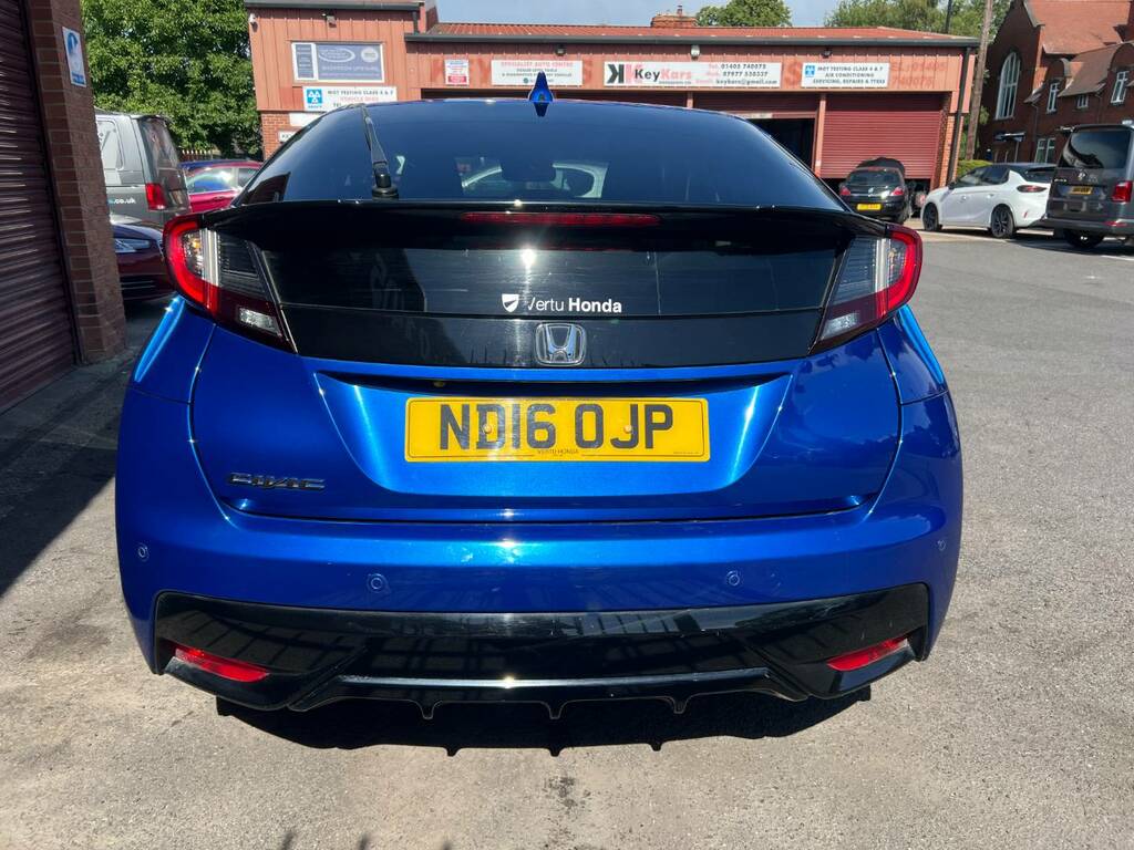 Honda Civic 1.8 I-vtec Se Plus Nav Blue #4