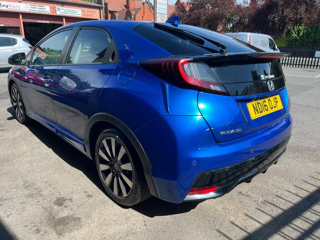 Honda Civic 1.8 I-vtec Se Plus Nav Blue #6