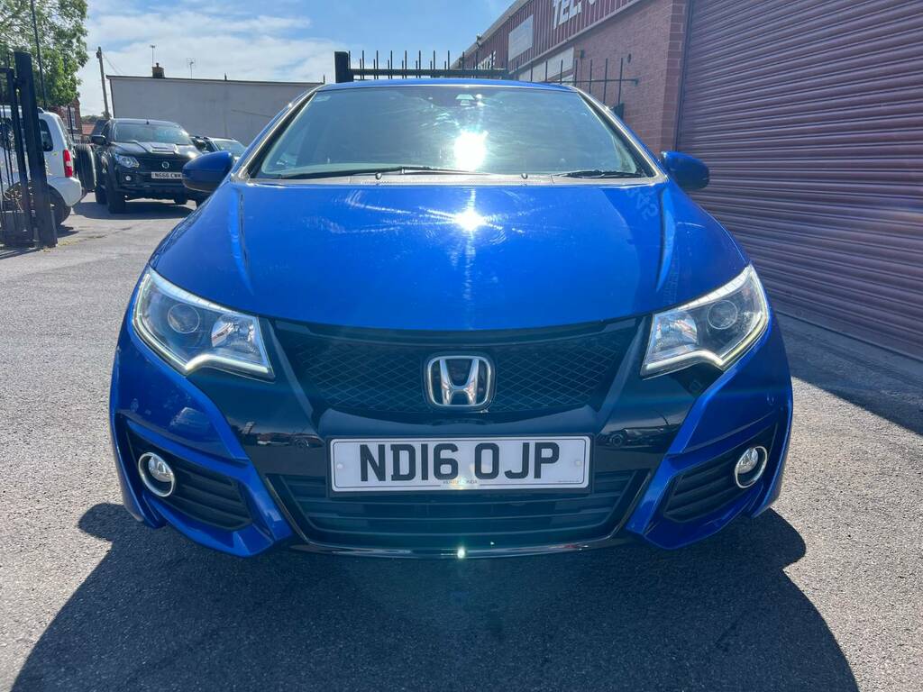 Honda Civic 1.8 I-vtec Se Plus Nav Blue #2