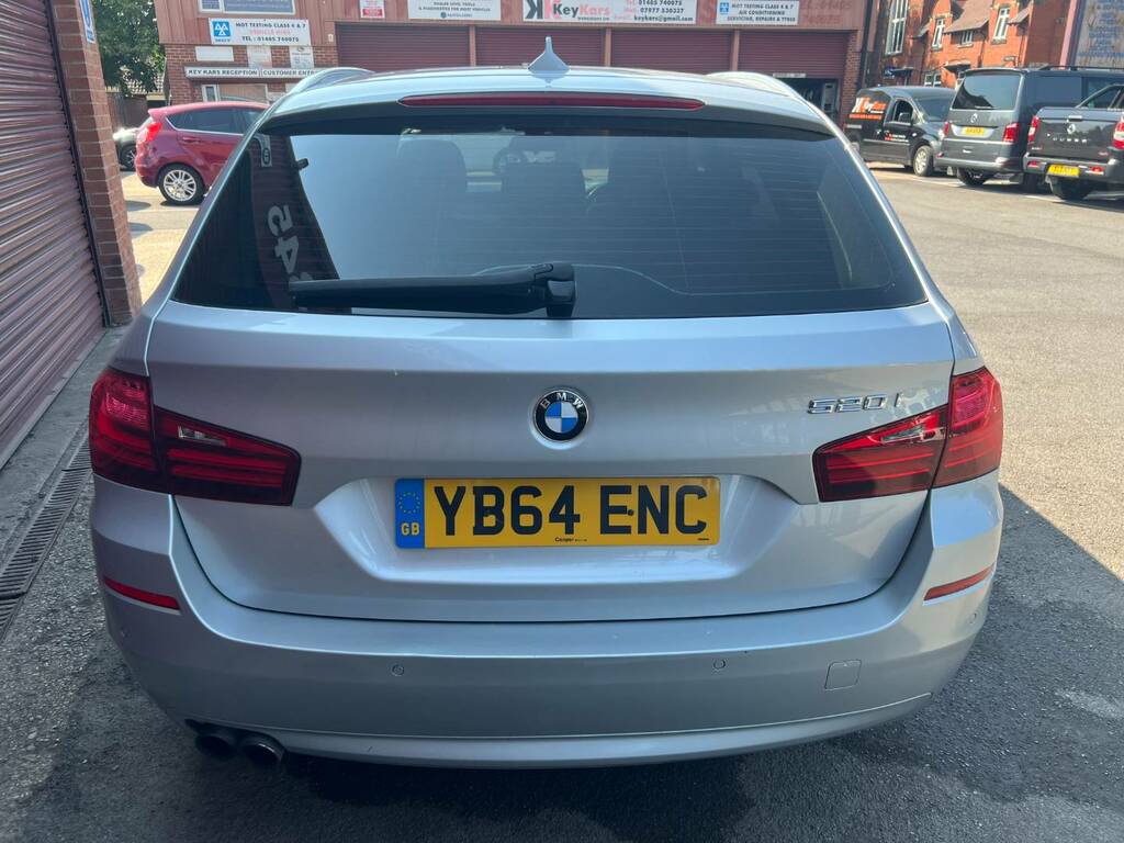 BMW 5 Series 520I Se Step Silver #4