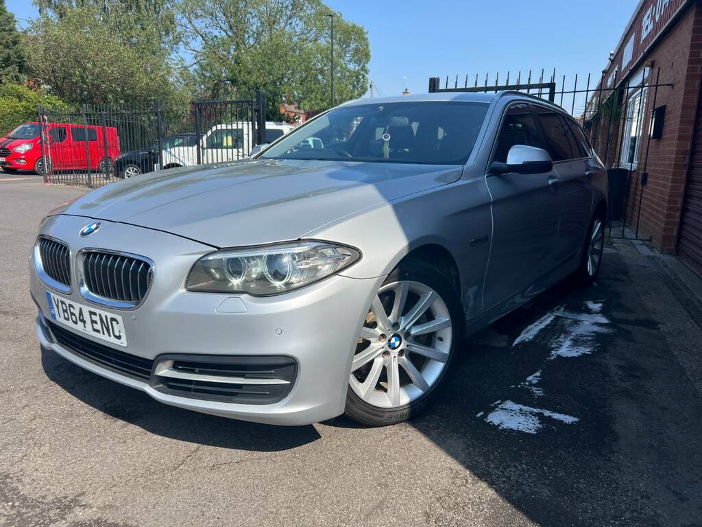 BMW 5 Series 520I Se Step Silver #3