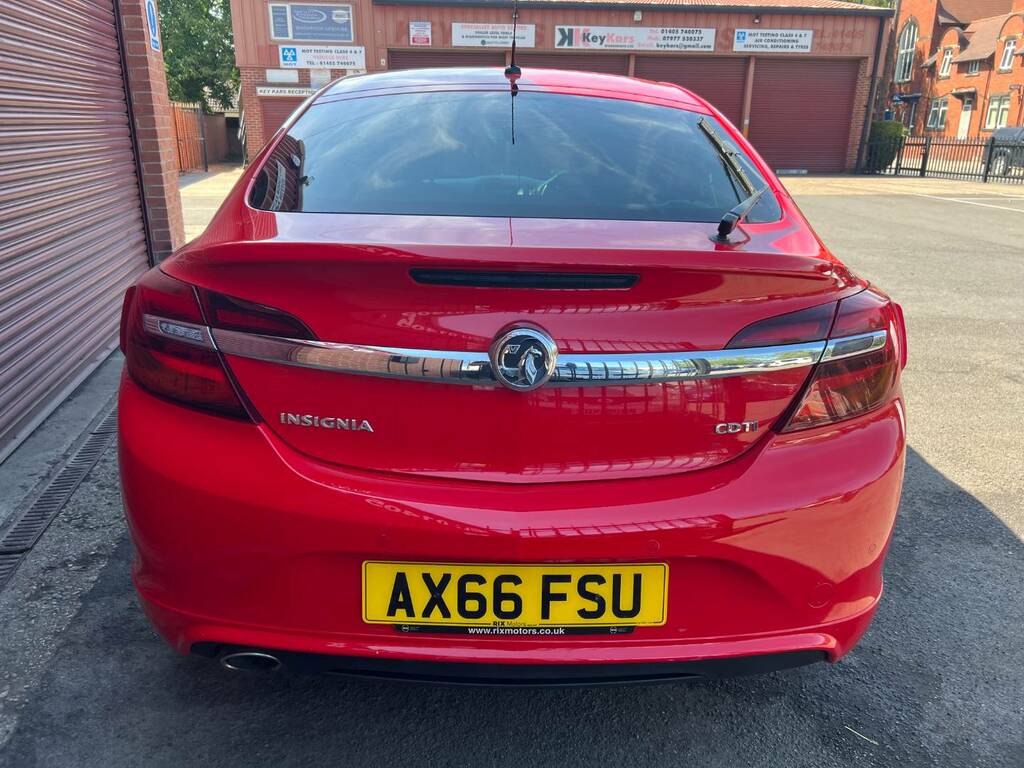 Vauxhall Insignia 1.6 Cdti Sri Vx-line Start Stop Red #5